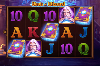 Book of Wizard: Double Chance Slot Game Screenshot Image