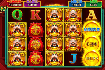 Caishen Wealth: Hold and Win Slot Game Screenshot Image