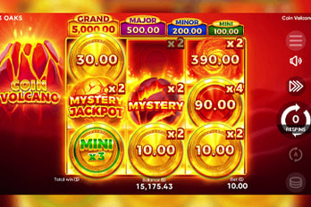 Coin Volcano: Hold and Win 3x3 Slot Game Screenshot Image