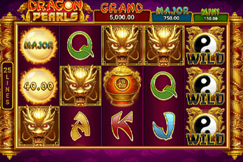Dragon Pearls: Hold and Win Slot Game Screenshot Image