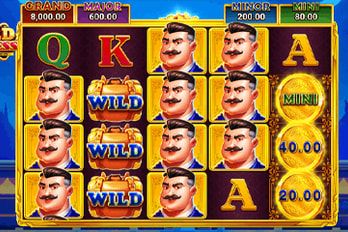 Gold Express: Hold and Win Slot Game Screenshot Image