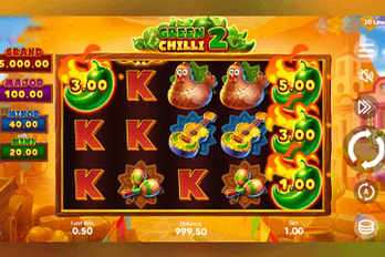 Green Chilli 2 Slot Game Screenshot Image