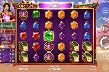 Lady Fortune Slot Game Screenshot Image