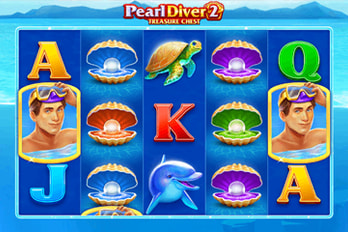 Pearl Diver 2: Treasure Chest Slot Game Screenshot Image