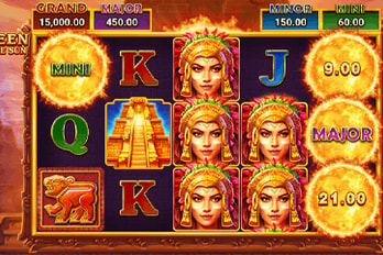 Queen of the Sun: Hold and Win Slot Game Screenshot Image