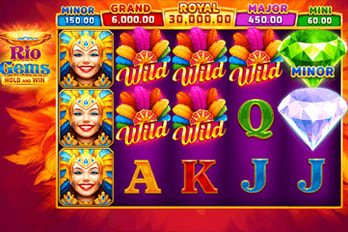 Rio Gems: Hold and Win Slot Game Screenshot Image