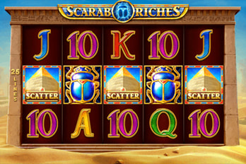 Scarab Riches Slot Game Screenshot Image