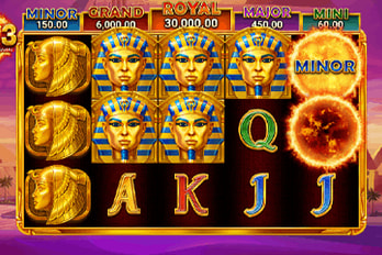 Sun of Egypt 3: Hold and Win Slot Game Screenshot Image