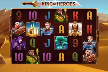 The King of Heroes Slot Game Screenshot Image