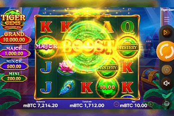Tiger Gems: Hold and Win Slot Game Screenshot Image