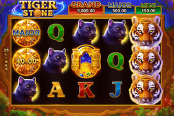 Tiger Stone: Hold and Win Slot Game Screenshot Image