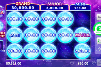 Wolf Saga: Hold and Win Slot Game Screenshot Image