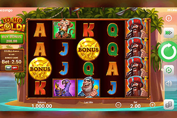 Yo-Ho Gold! Hold and Win Slot Game Screenshot Image