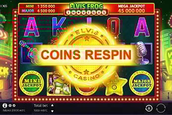 Elvis Frog In Vegas Slot Game Screenshot Image Elvis Frog In Vegas Slot Game Screenshot Image
