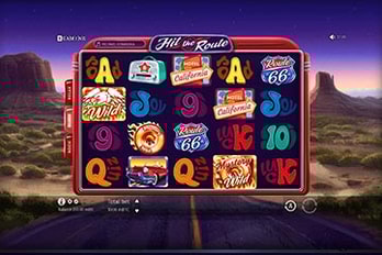 Hit The Route Slot Game Screenshot Image Hit The Route Slot Game Screenshot Image