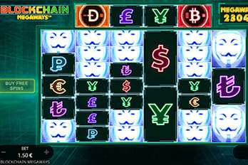 Booming Games Blockchain Megaways Slot Game Screenshot Image