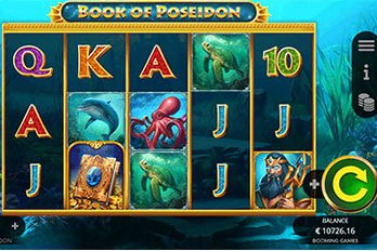 Book of Poseidon Slot Game Screenshot Image