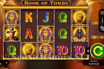 Book of Tombs Slot Game Screenshot Image
