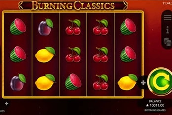 Burning Classics Slot Game Screenshot Image
