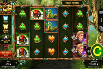Butterfly Charms Slot Game Screenshot Image