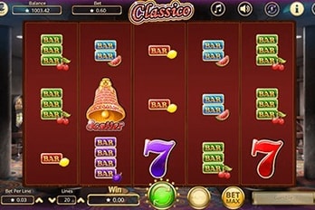 Classico Slot Game Screenshot Game