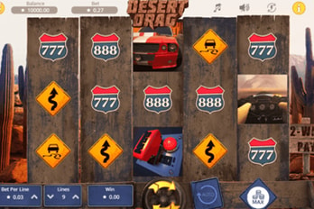Desert Drag Slot Game Screenshot Game