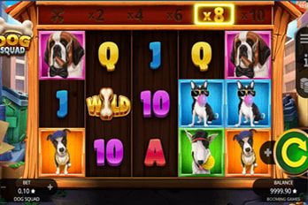 Dog Squad Slot Game Screenshot Image
