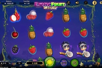 Exotic Fruit Deluxe Slot Game Screenshot Game
