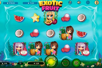 Exotic Fruit Slot Game Screenshot Game