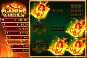 Booming Games Flaming Chillies Slot Game Screenshot Image