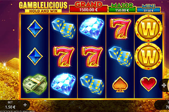Booming Games Gamblelicious Hold and Win Slot Game Screenshot Image