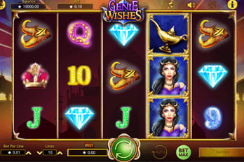 Genie Wishes Slot Game Screenshot Image