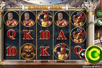 Gladiator Arena Slot Game Screenshot Game