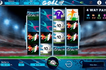 Goal!!! Slot Game Screenshot Game