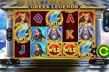 Greek Legends Slot Game Screenshot Game