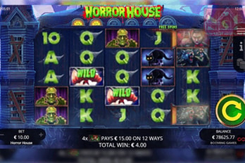 Horror House Slot Game Screenshot Game
