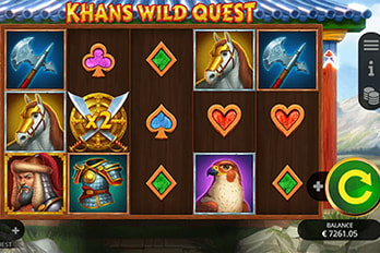 Khan's Wild Quest Slot Game Screenshot Image