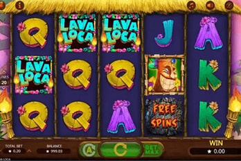 Lava Loca Slot Game Screenshot Image