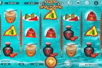 Legend of Qu Yuan Slot Game Screenshot Game