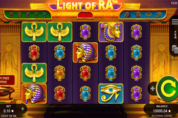 Light of Ra Slot Game Screenshot Image