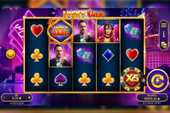 Lucky Oasis Slot Game Screenshot Image