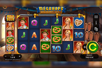 Megahops Megaways Slot Game Screenshot Image