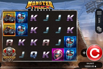 Monster Truck Madness Slot Game Screenshot Image