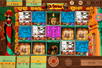 Oh Catrina! Slot Game Screenshot Image