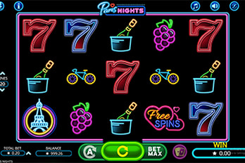 Paris Nights Slot Game Screenshot Image