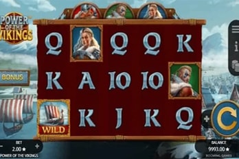 Power of the Vikings Slot Game Screenshot Image