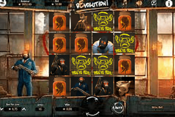 Revolution Slot Game Screenshot Game