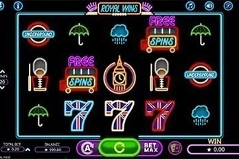 Royal Wins Slot Game Screenshot Game