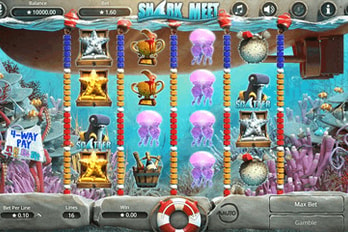 Shark Meet Slot Game Screenshot Game