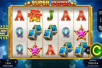 Super Duper Slot Game Screenshot Image